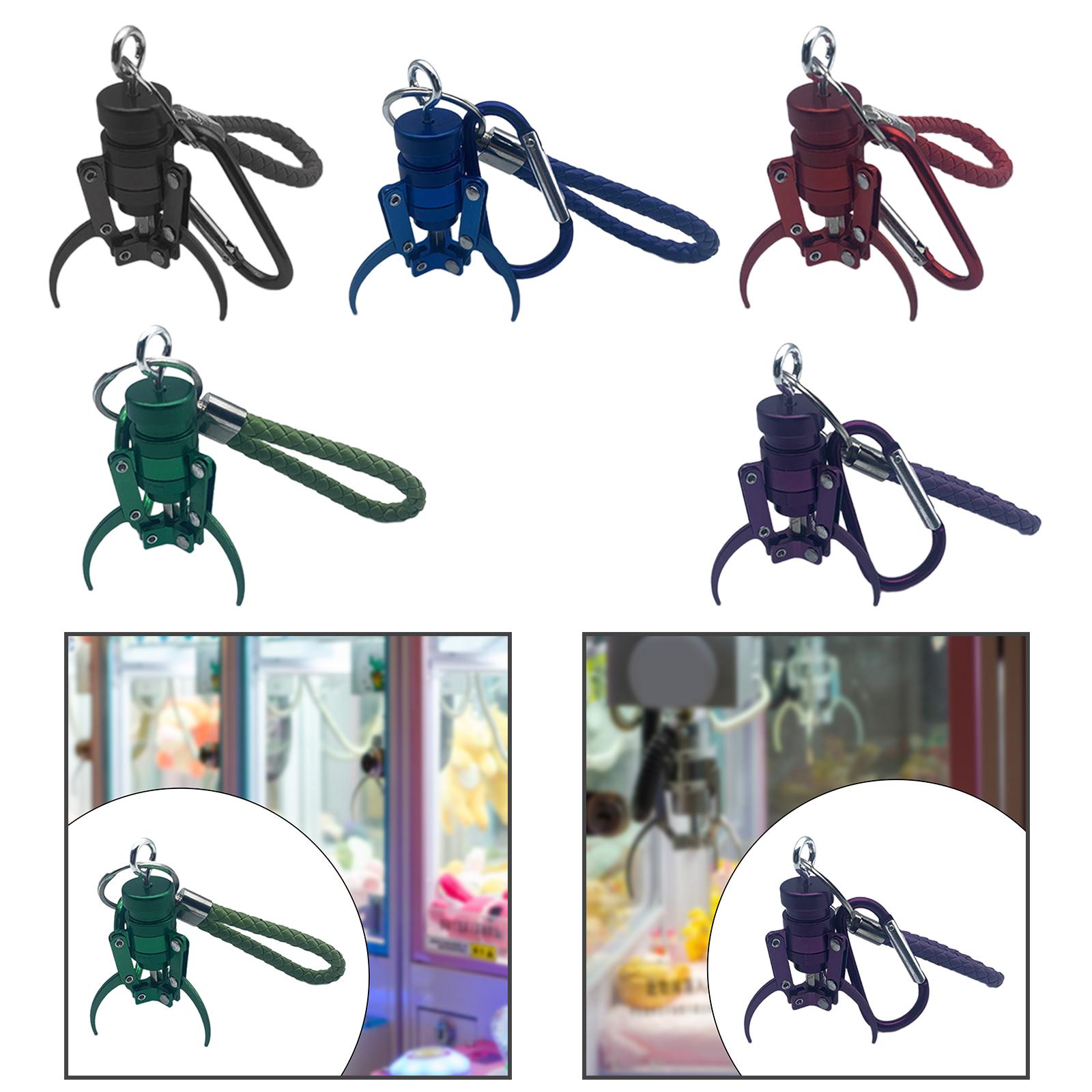 Arcade Toy Claw Vending Machine - Cute Crane Machine Keychain Aluminum Claw