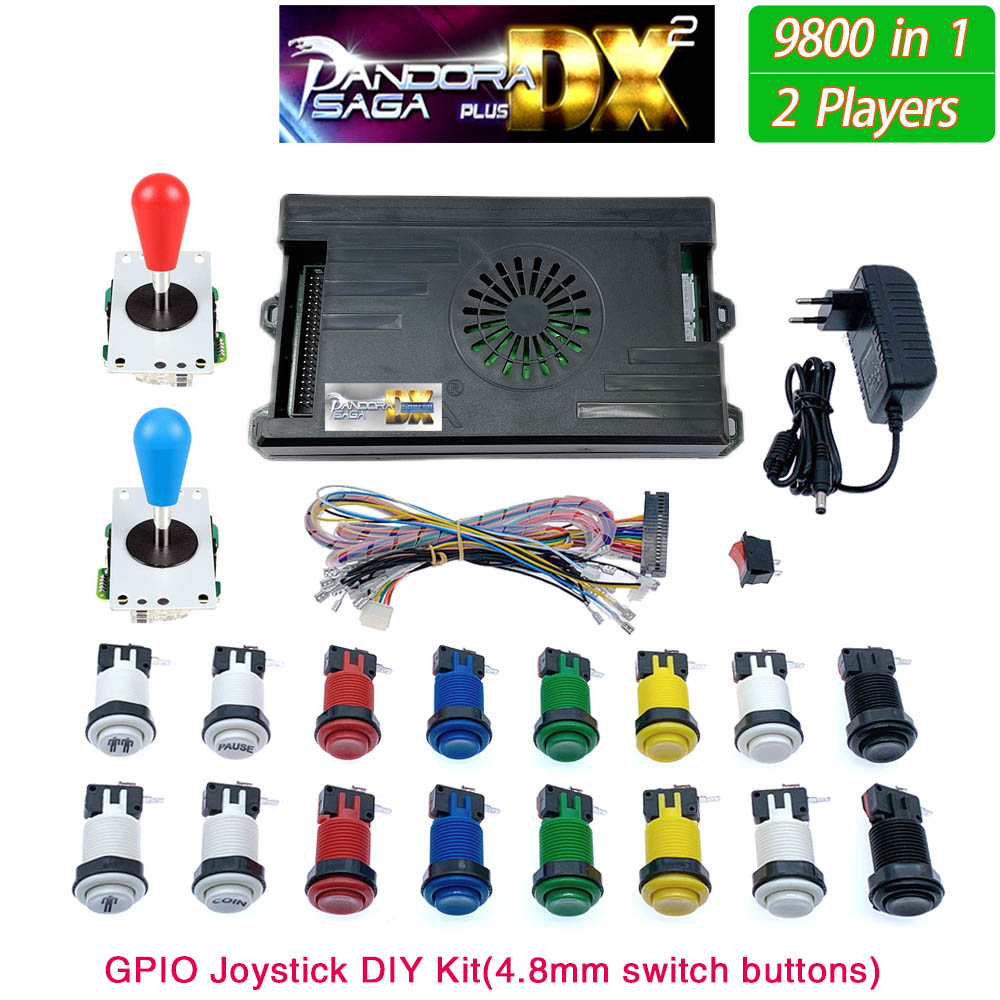 9800 in 1 Pandora Saga DX 2 Pl - огляд і ціна Trackball Controller Arcade