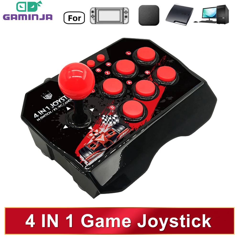 GAMINJA 4-in 1Game Joystick Wi - огляд і ціна Arcade Game Jackpot