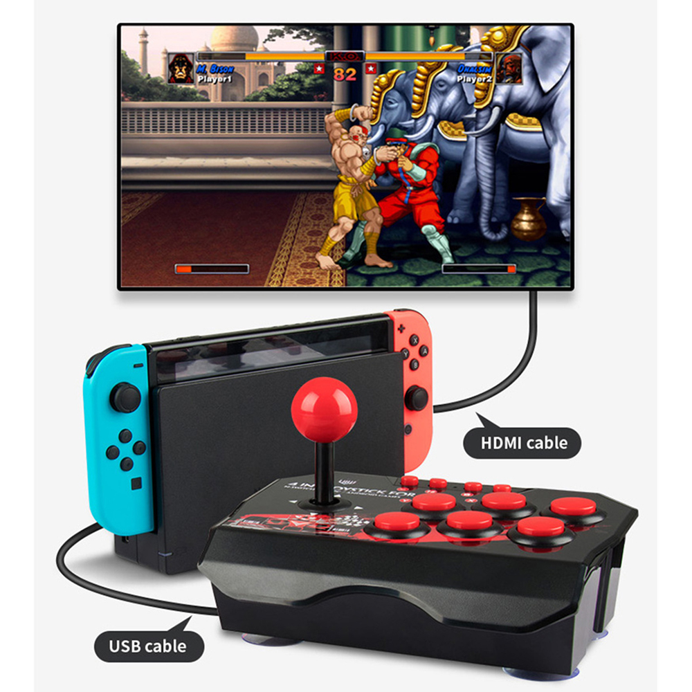 GAMINJA 4-in 1Game Joystick Wi - огляд і ціна Arcade Game Jackpot