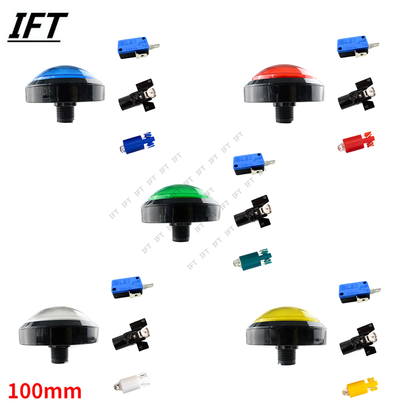 100mm Push Button 5/12V Illumi - огляд і ціна Arcade Games And Vending