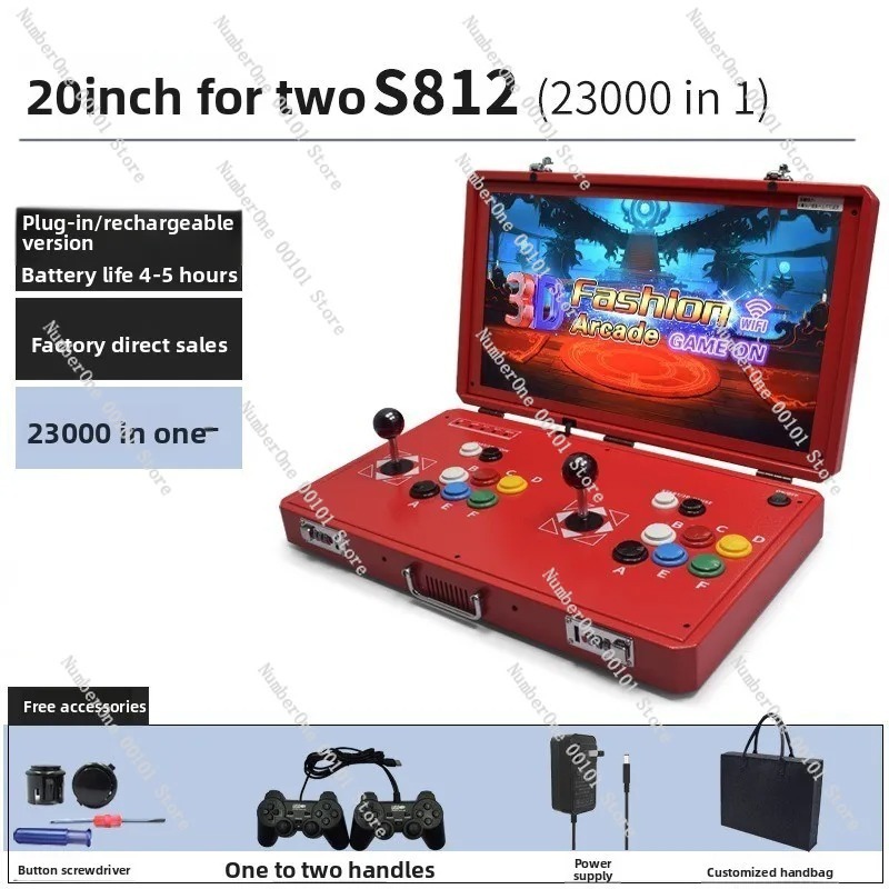 Portable Retro Arcade Game Con - огляд і ціна Arcade Game Jackpot